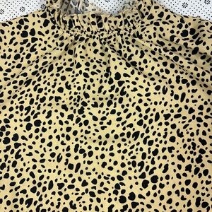 Ally Fashion Cream Ruched Blouse with Mandarin Collar